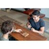 BSIRI Tic Tac Toe Mesa de juego de mesa de madera para_5