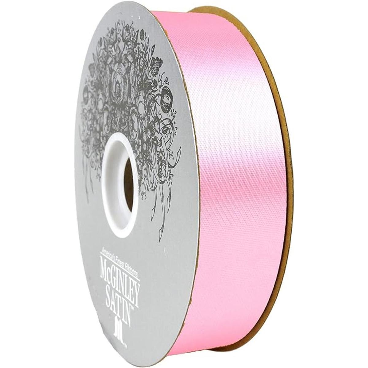 McGinley Mills Cinta de raso de acetato de 1.5 in de