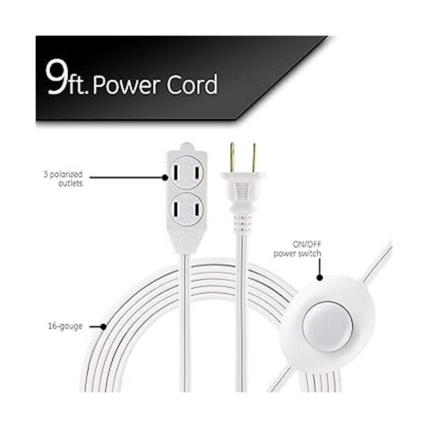 GE 42803 Cable de extensión de 3 salidas con interruptor_2
