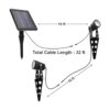 Focos LED blancos de luz cálida Mini 50 x con aluminio_3