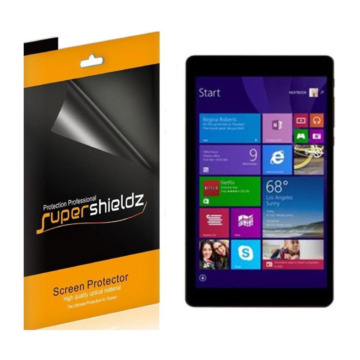 Supershieldz diseñado para Nextbook 8 pulgadas Quad Core