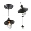 LNC Lámpara de techo colgante industrial para cocina_3