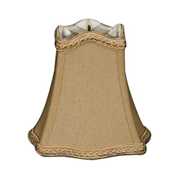 Royal Designs Inc. Elegante pantalla cuadrada con ribete_1