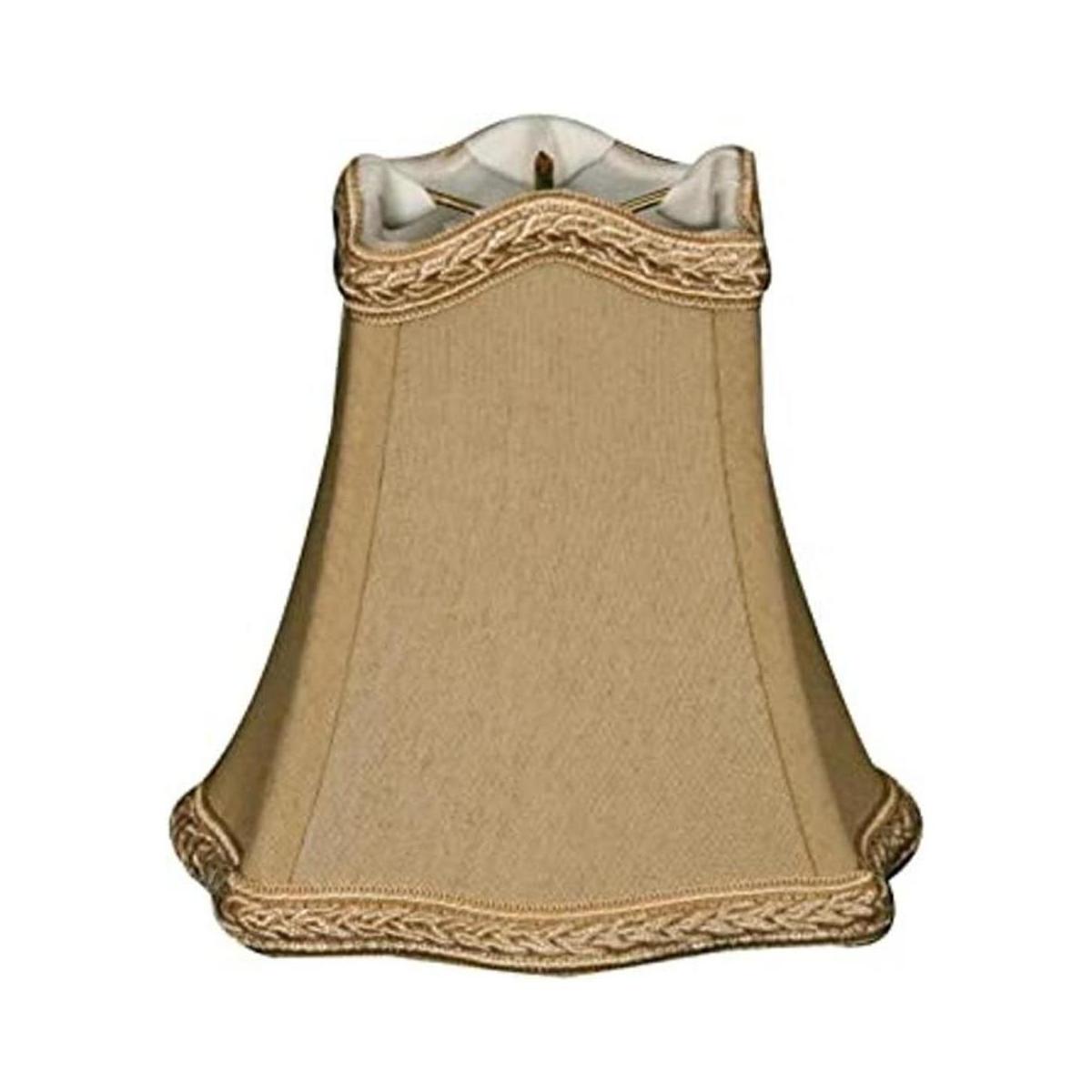 Royal Designs Inc. Elegante pantalla cuadrada con ribete