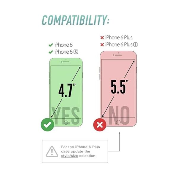 Smartish Funda tipo cartera para iPhone 66s Wallet_4