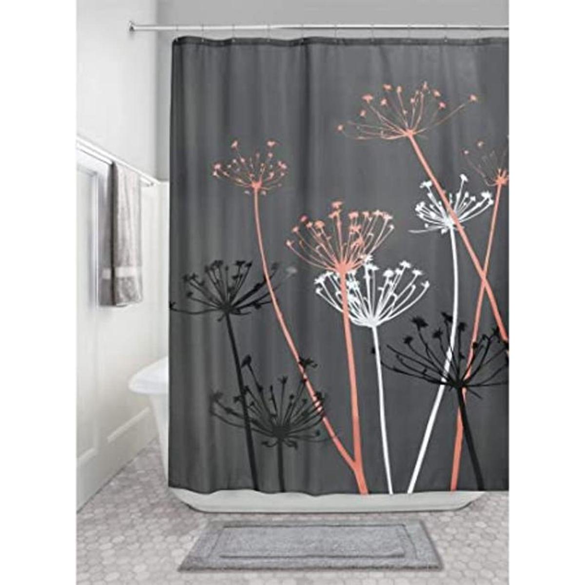 InterDesign Thistle Cortina de ducha Poliéster 100
