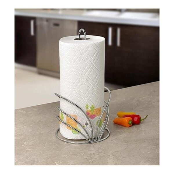 Spectrum Diversified Toallero de papel de flores para_3