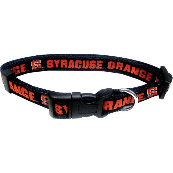 Pets First Syracuse Orange Collar_1
