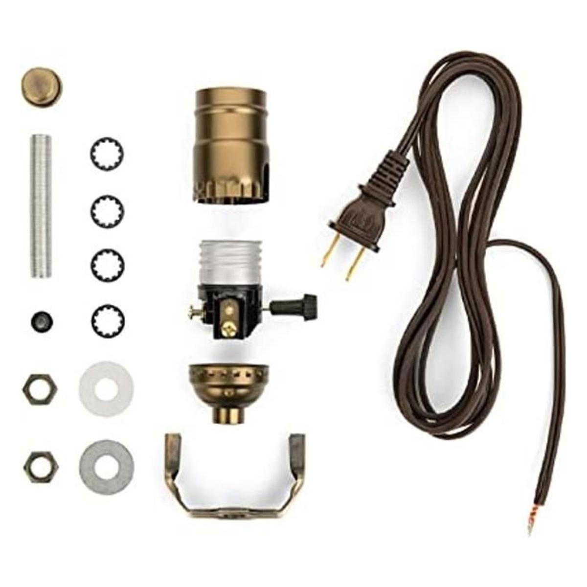 Kit de fabricación de lámpara Kit de cableado eléctrico