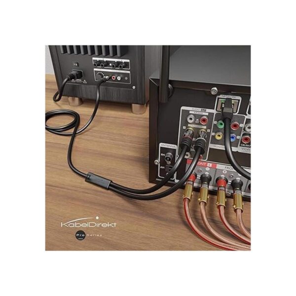 KabelDirekt 20 pies de largo cable RCAPhono Y de 1 a 2_5