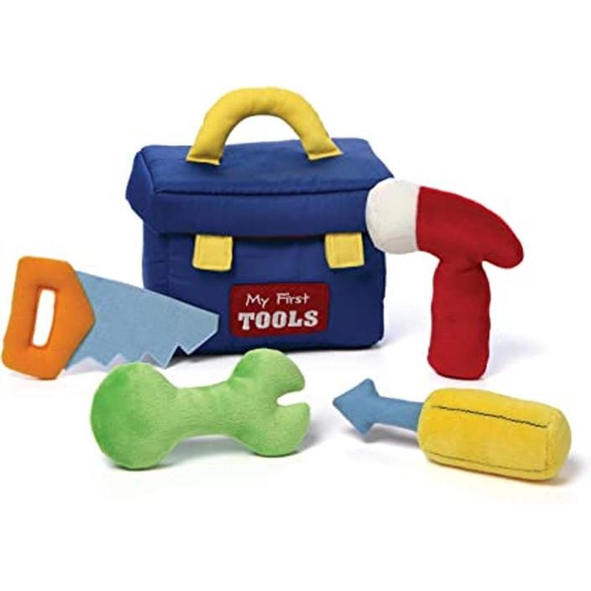 Baby Gund Juego de peluches My First Toolbox Mi primera