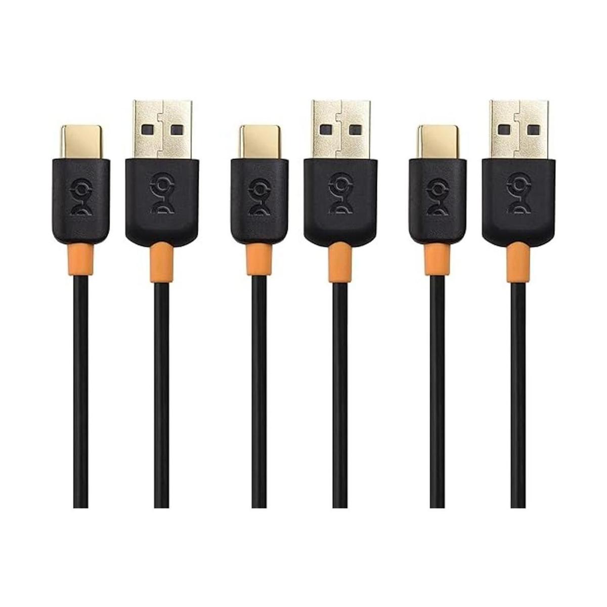 Cable Matters Paquete de 3 cables de carga USB a USB C con