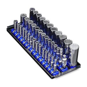 Bandeja organizadora con 3 rieles para llaves de vaso de_1