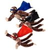 Juego de 3 monos voladores de peluche con sonido 11.5_1