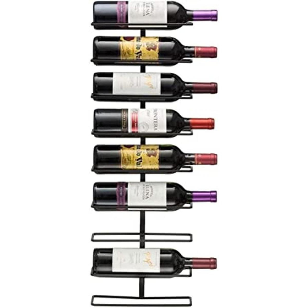 Sorbus estante de pared para vinos capacidad para 9