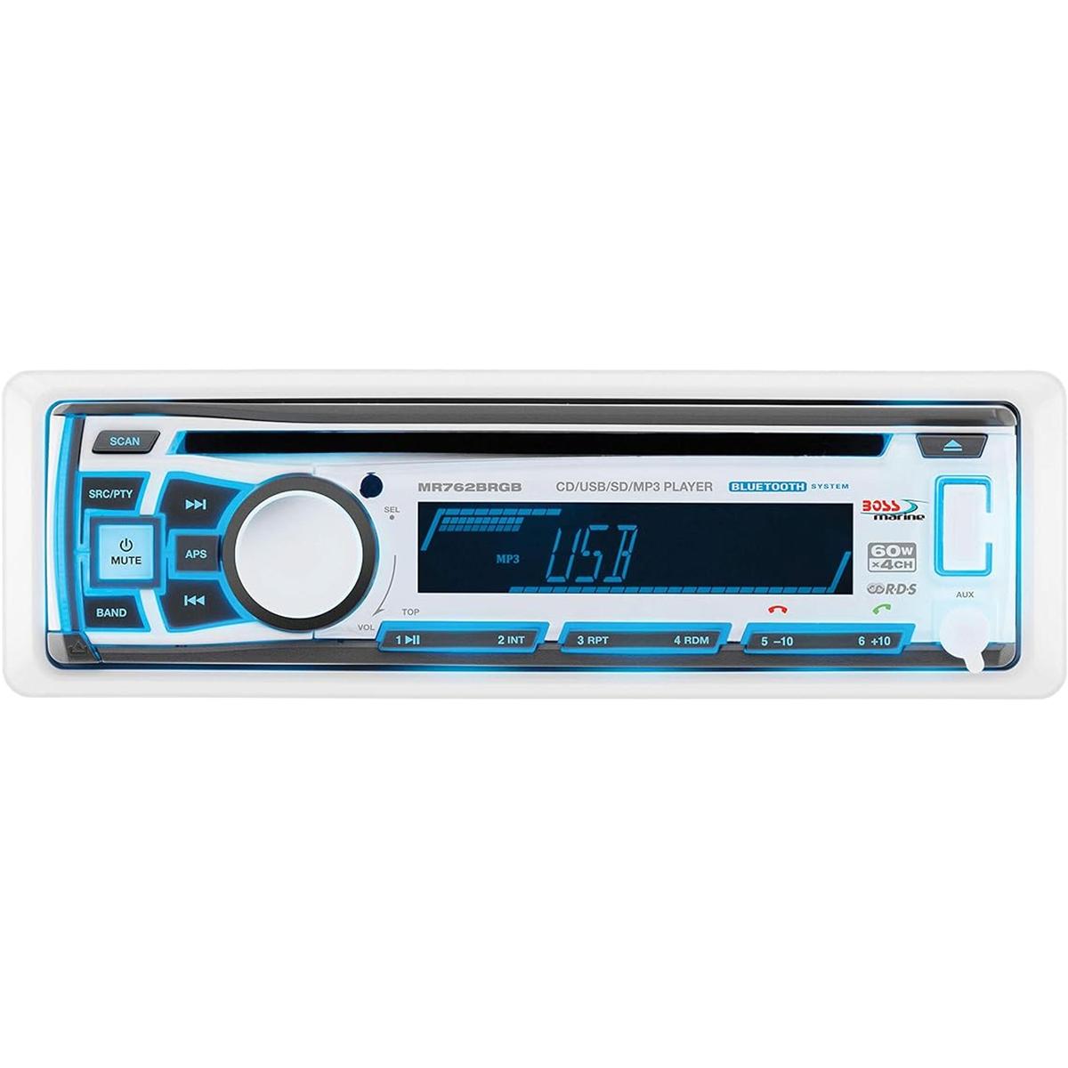 BOSS Audio mr762brgb Sing. DIN Bluetooth MP3CDCDRWAMFM