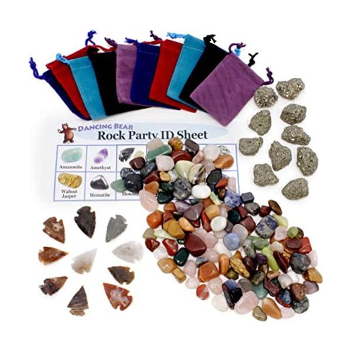Kit de rocas y minerales empaquetadas Suficientes piedras