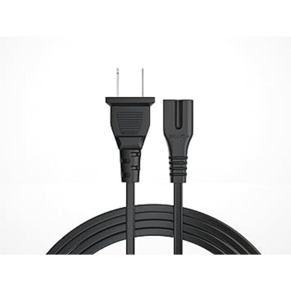 Pwr Cable de alimentación polarizado largo de 6 pies y 2_3