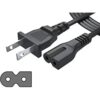 Pwr Cable de alimentación polarizado largo de 6 pies y 2_1