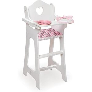 Badger Basket Silla alta Chevron con accesorios y kit de_1