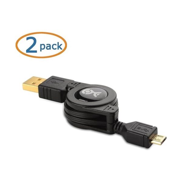 Cable Matters Cable micro USB retráctil 25 pies_2