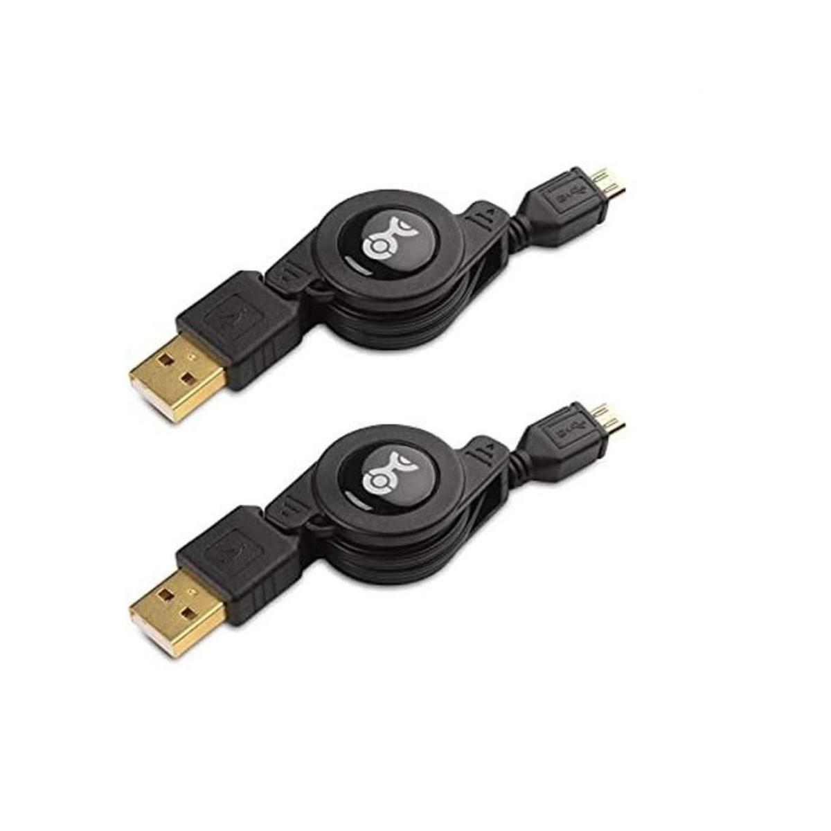 Cable Matters Cable micro USB retráctil 25 pies