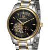 Forsining FSG9406M4T3 Reloj de pulsera analógico de acero