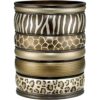 Popular Bath Safari Stripes cesta de residuos chocolate_1