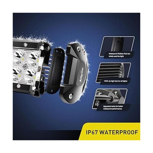 SHANREN Dquare Barra de luz de trabajo Led offroad para_2