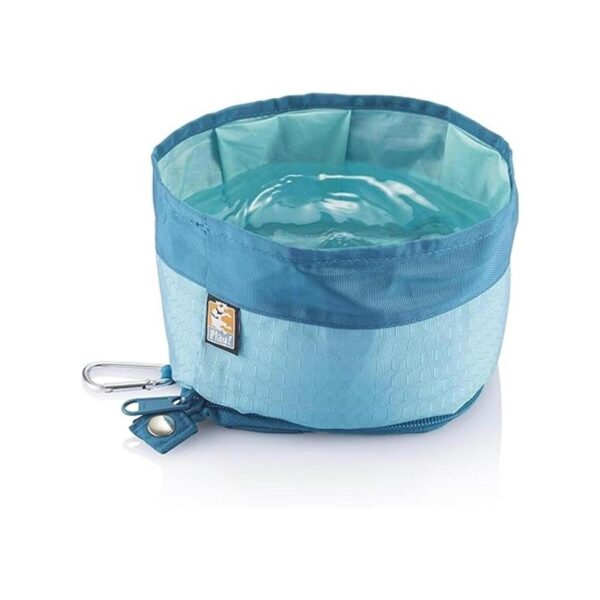 Kurgo Tazón plegable para perros Alimentos para_4