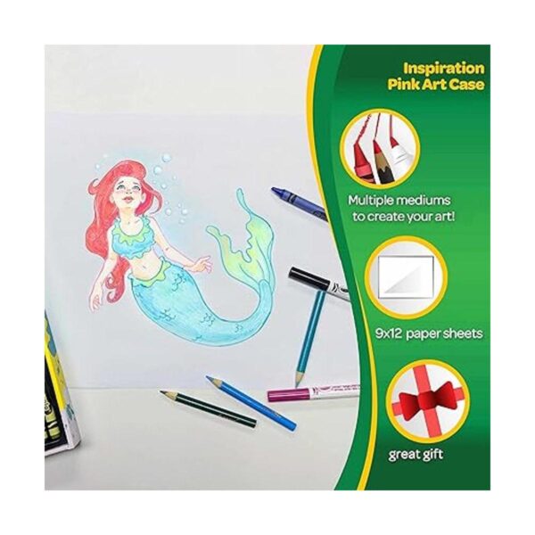 Caja artística de colores Crayola Inspiration color