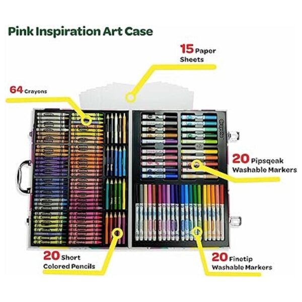 Caja artística de colores Crayola Inspiration color