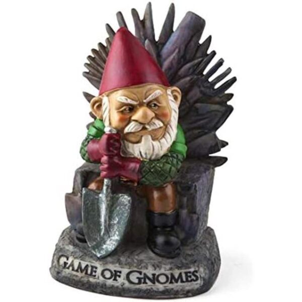 Bigmouth Inc estatuas de gnomos para jardín Game of Gnomes_1