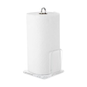 Soporte para toallas de papel acrílico brillante Lucite_1