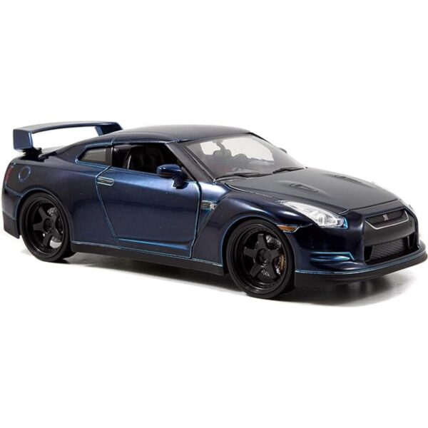Fast Furious Nissan GTR Blue 124 fundido a presión por_2