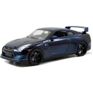 Fast Furious Nissan GTR Blue 124 fundido a presión por_1
