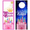 Princesas Disney reutilizable Rosa Bolsa 14x15 Tamaño de_6