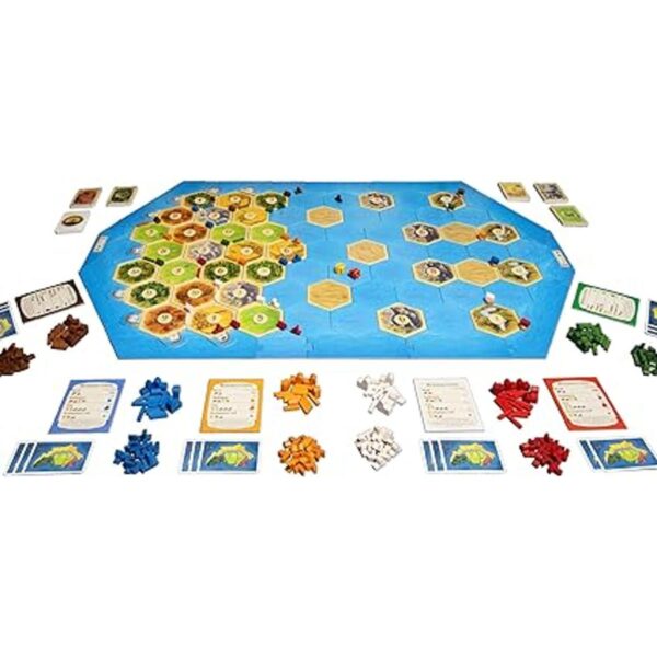 Catan Seafarers extensión para 5 y 6 jugadores 5ta edición_2
