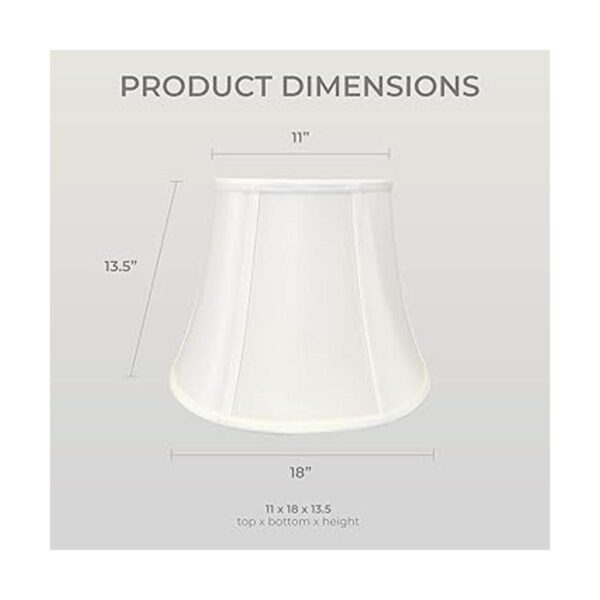 Royal Designs Pantalla de lámpara de campana modificada