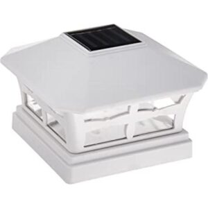 Mission Garden Luz solar solar para 5 x 5 postes de PVC_1