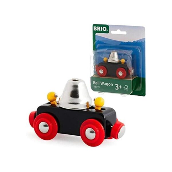 BRIO World 33749 Bell Wagon Juguete de tren para niños_1