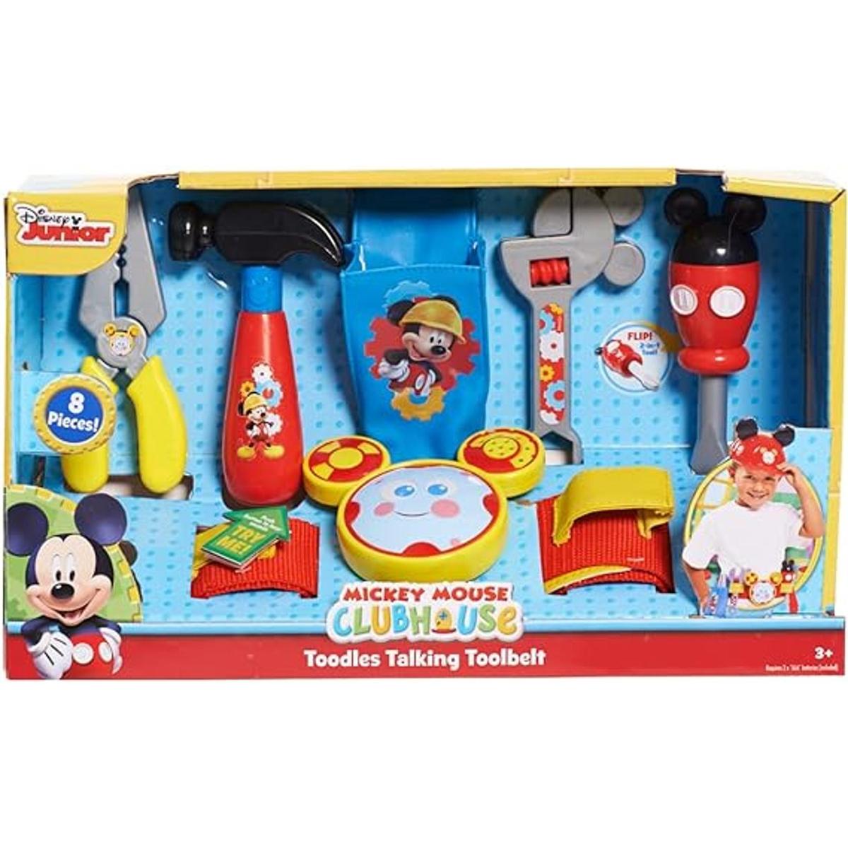 Just Play Disney Mickey Toodles Talkn Toolbelt y