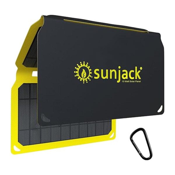 SunJack Cargador de panel solar monocristalino ETFE_1