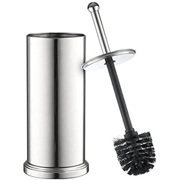 Homeit Juego de cepillos de inodoro cromado para inodoro_1