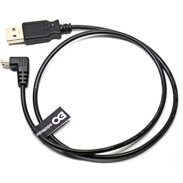 EDO Tech 2 Ft Short Mini USB Charger Cable for Nuvi 57lm_1