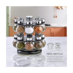Especiero giratorio Kamenstein Madison de 16 frascos con