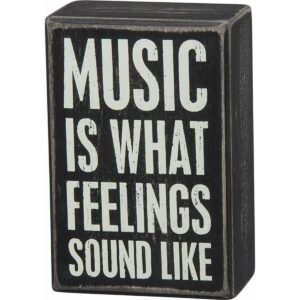 Primitives By Kathy Cartel de caja Music Is What Feelings_1