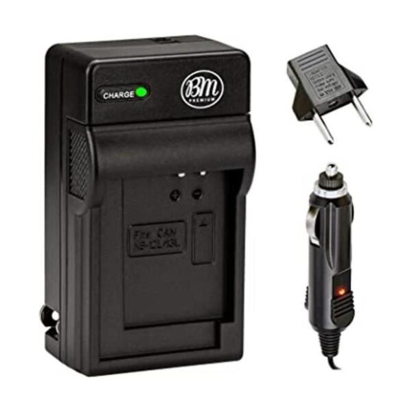 BM Premium Cargador de batería NB13L para cámaras Canon