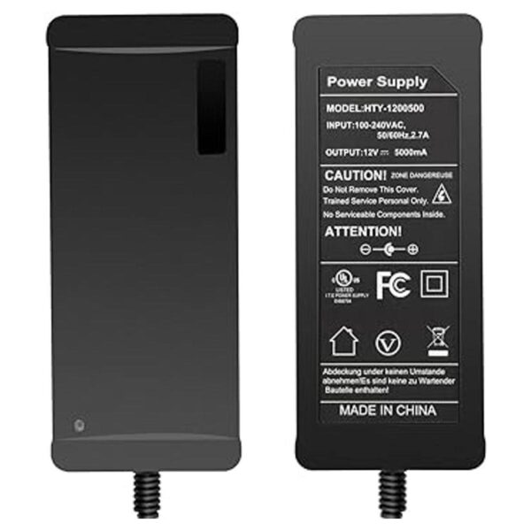 BINZET Adaptador de fuente de alimentación de 12 V 5 A_4