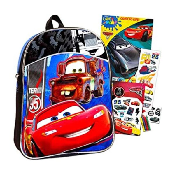 Disney Cars Juego de mochila para niños pequeños de 11_1